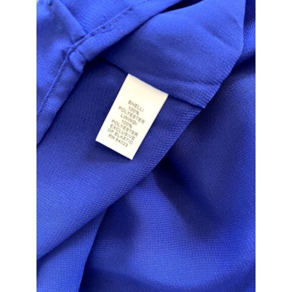 Banana Republic Deep Blue Halter Dress 6 - Picture 11 of 11